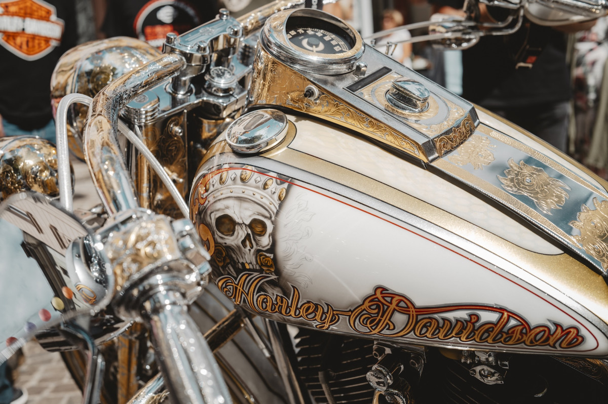 Gold Plated Softail