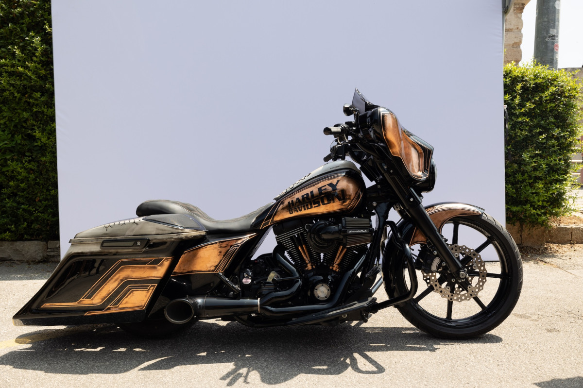 Custom Copper & Black Street Glide