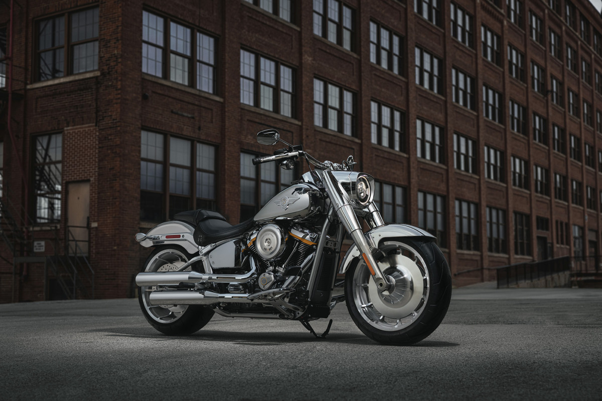 Harley-Davidson Fat Boy Gray Ghost 2025