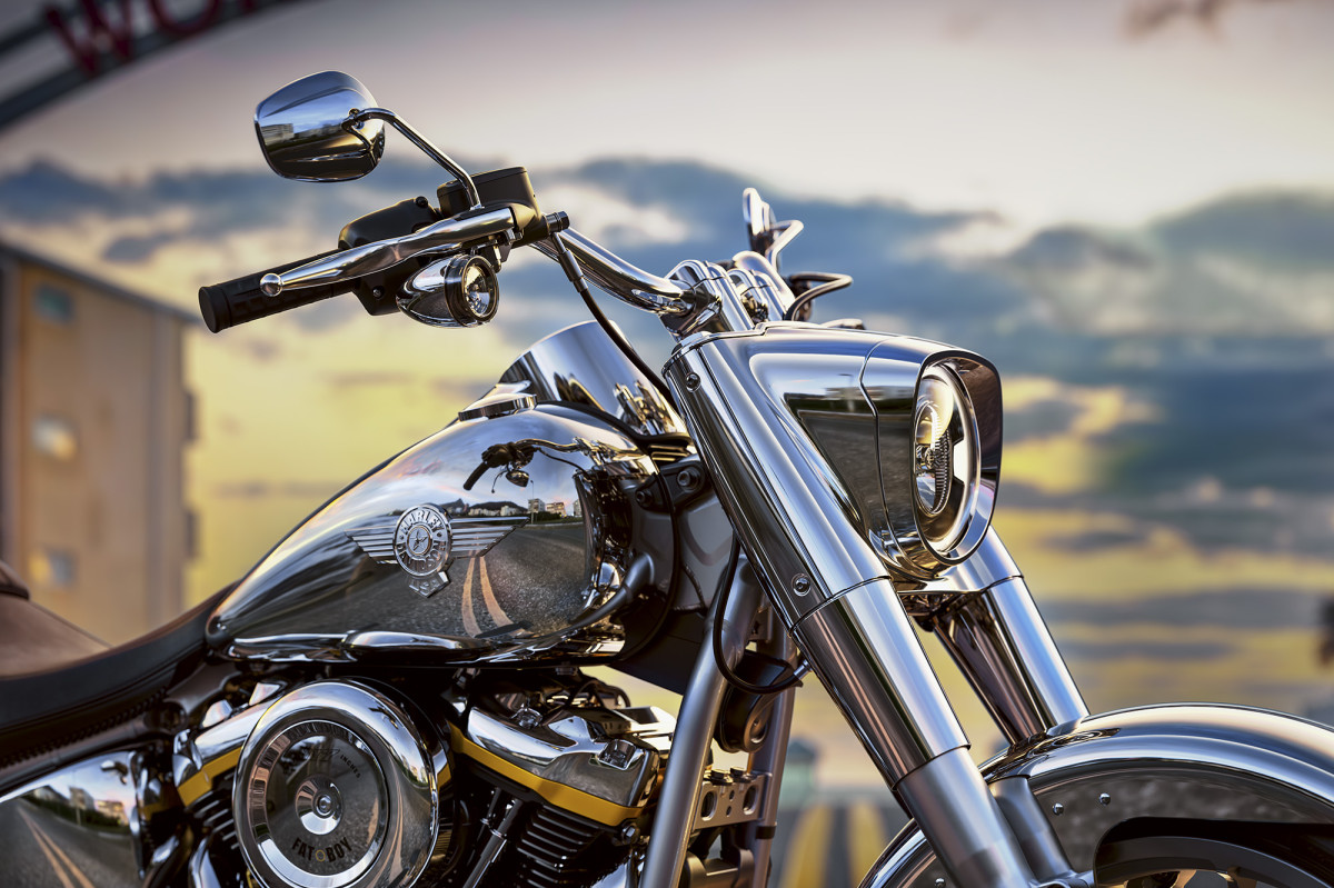 Harley-Davidson Fat Boy Gray Ghost 2025